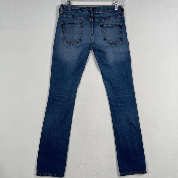 Pilcro and the Letterpress Anthropologie Jeans Low Rise Straight Women's Size 26 - Picture 10 of 16